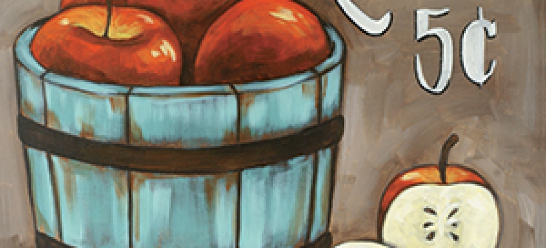 HERITAGE APPLES Burst of Butterflies